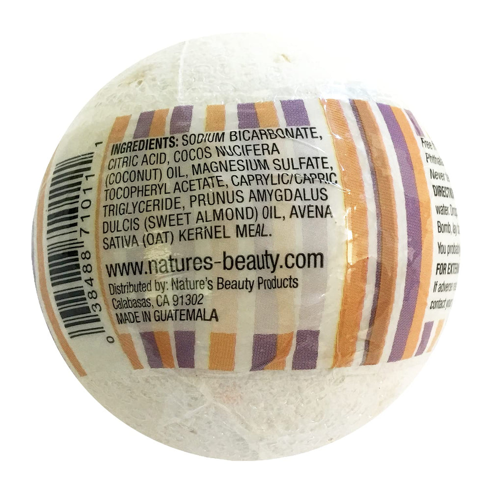 Nature's Beauty gift-ready bath bomb set ideal for self-care gifts