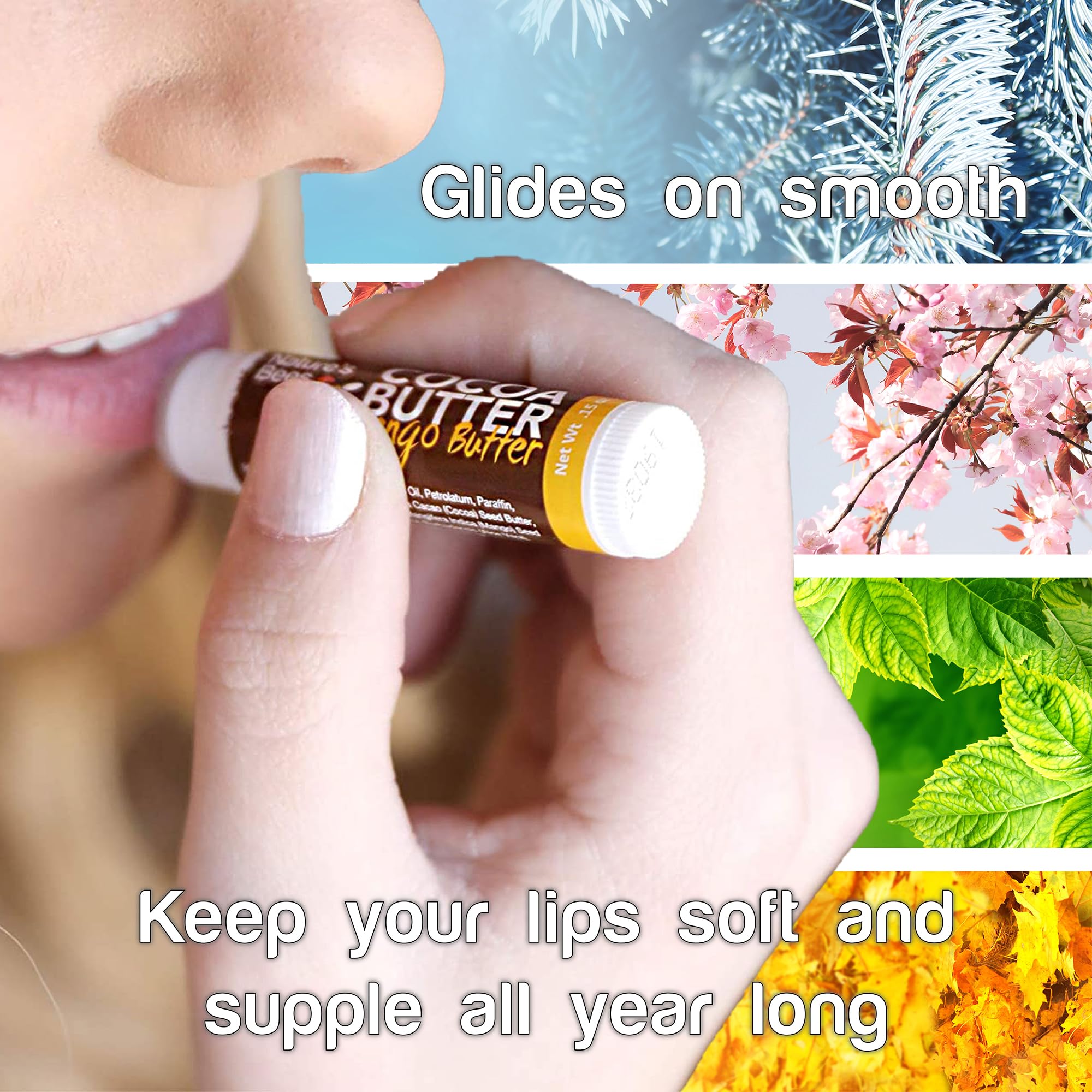 Nature’s Bees flavor variety lip balms for personalized care