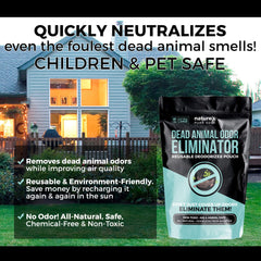 Nature's Pure Edge pouch sun recharge highlights reusable, long-lasting odor control