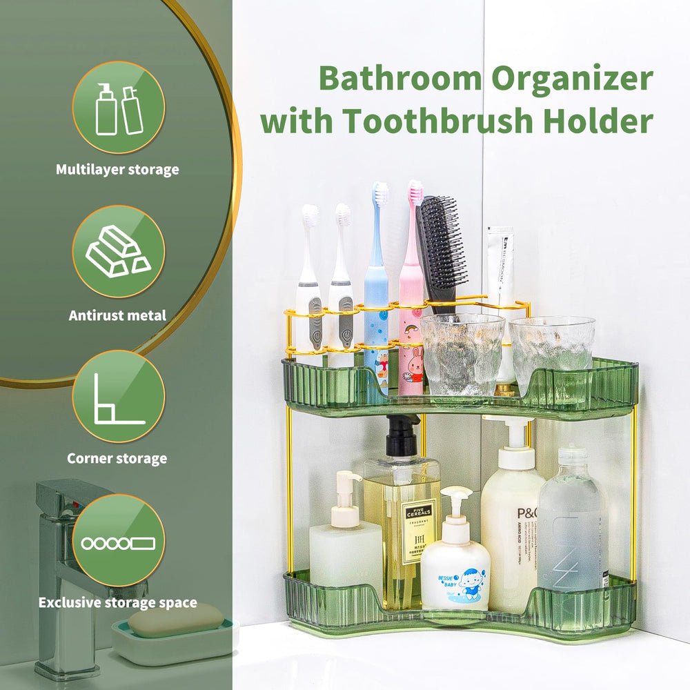 Nature's Source easy-assembly green simplifies setup for a stylish bathroom upgrade.
