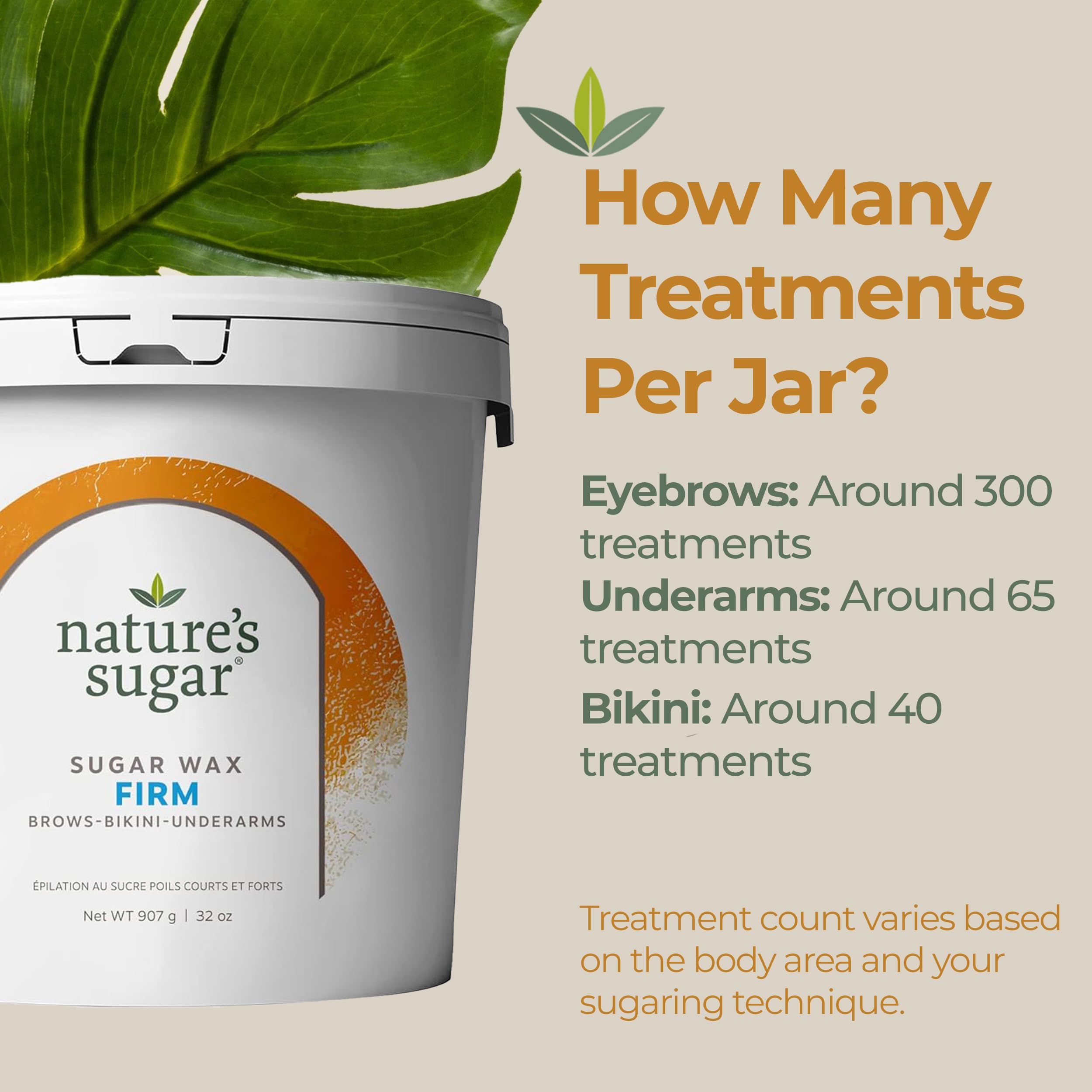 Nature's Sugar bundle kit showcases both pastes for versatile at-home waxing.
