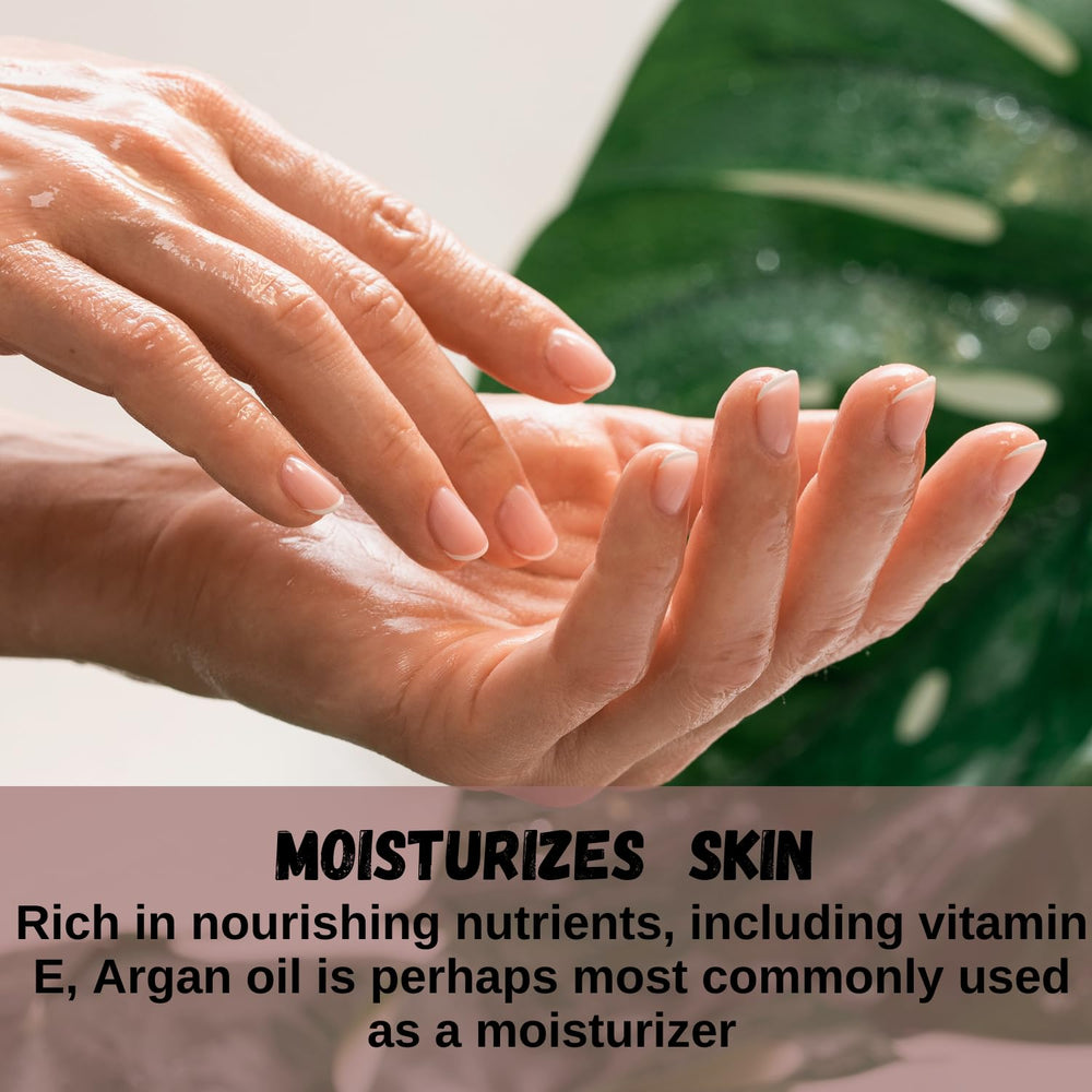 Naturevibe Botanicals Argan Oil bottle with dropper supports DIY aromatherapy routines.