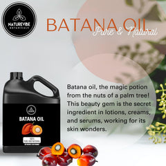 Naturevibe Botanicals Batana Oil on skin—lightweight moisture for dry patches.