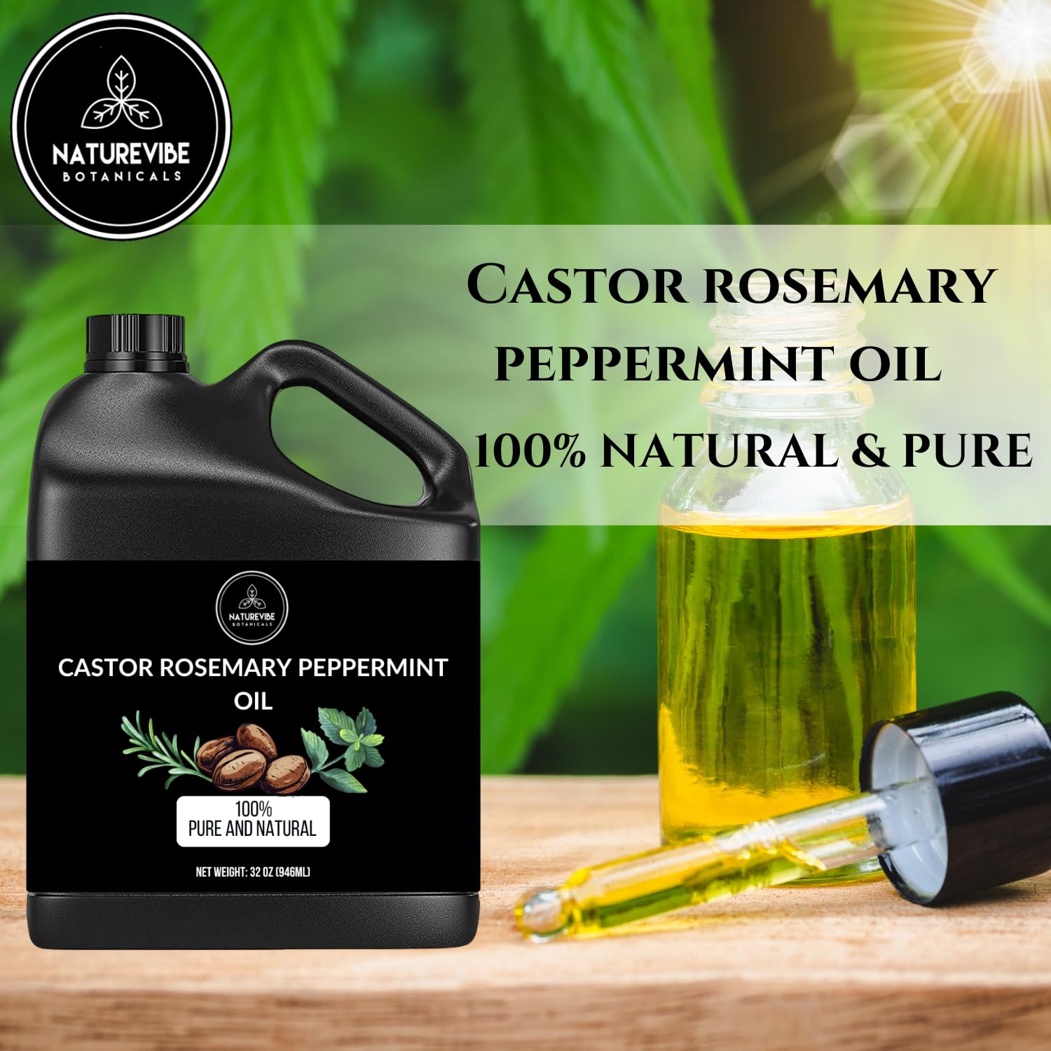 Naturevibe Botanicals Castor Oil storage—cool, dry place preserves freshness.