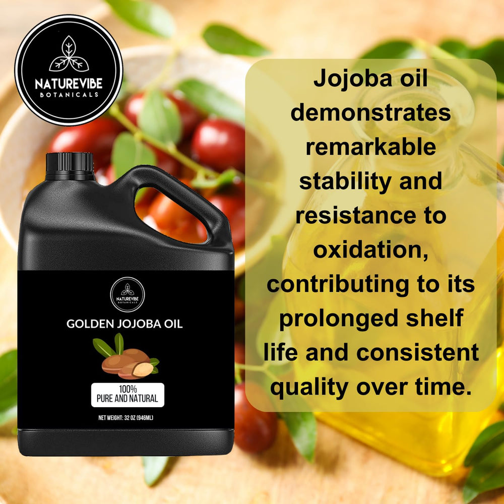 Naturevibe Botanicals Golden Jojoba Oil as hair conditioner or scalp oil.