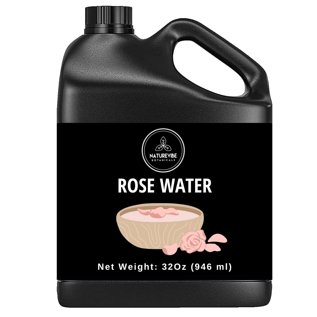 Naturevibe Botanicals rose water hair spray ready to hydrate hair