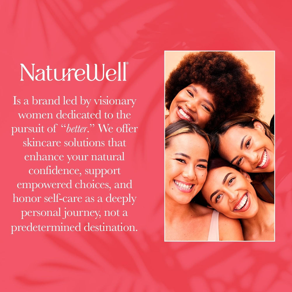 NATURE WELL Beamy Brightening Body Oil travel-ready bottle for on-the-go hydration.