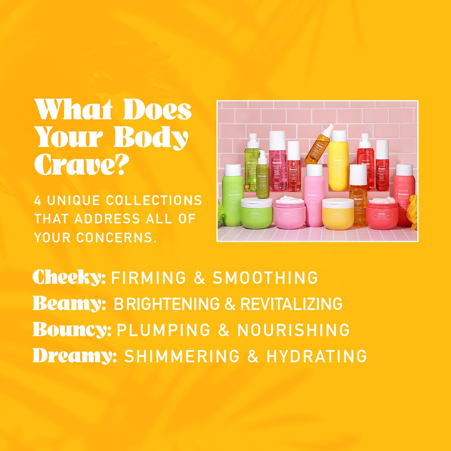 NatureWell Cheeky Firming Body Cream cacay oil nourishes skin.