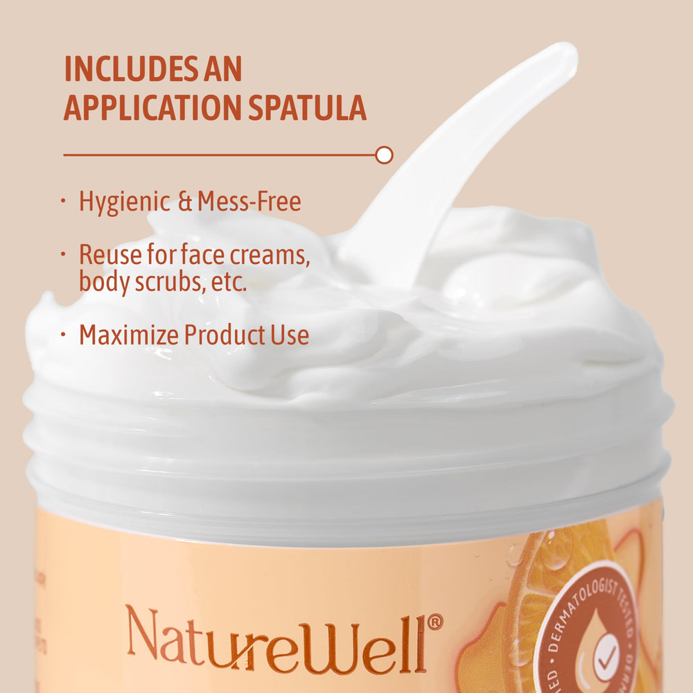 Packaging of Nature Well Vitamin C Moisture Cream highlights USA-made quality