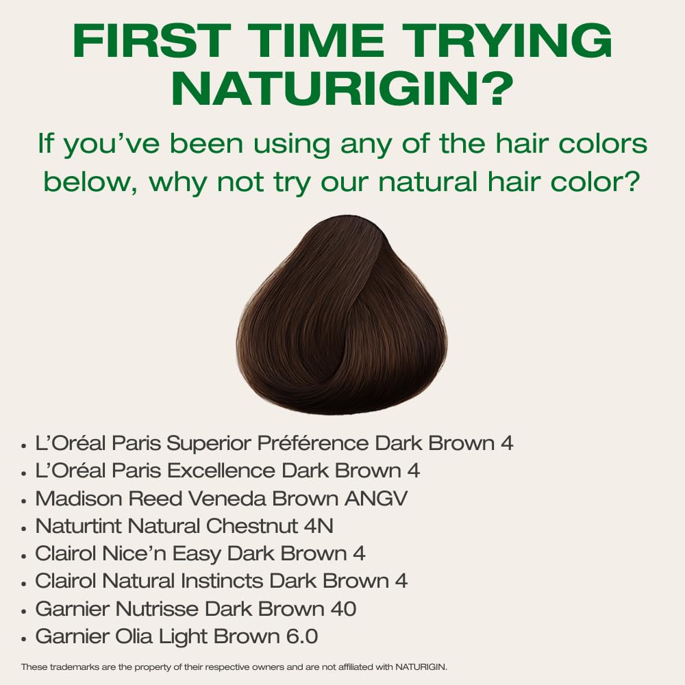 Naturigin natural ingredients label shows argan oil, aloe vera, and jojoba