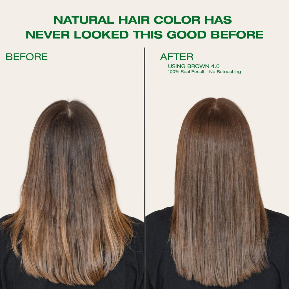 Naturigin gray coverage close-up illustrates 100% gray concealment with natural depth