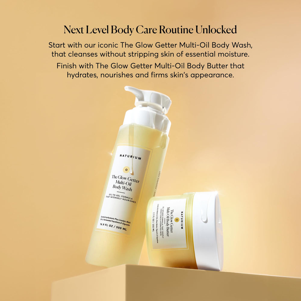 Naturium Glow Getter pH-balanced label indicates skin-friendly formulation