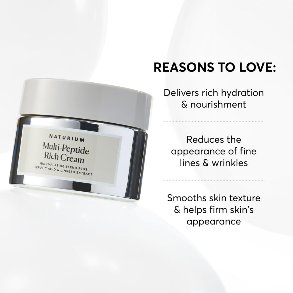 Naturium cream swirls on skin showing smooth, hydrated texture