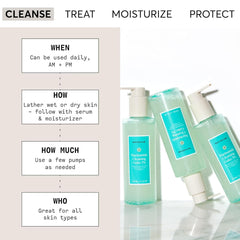 Naturium Niacinamide Cleansing Gelée foamy lather shown for gentle makeup removal