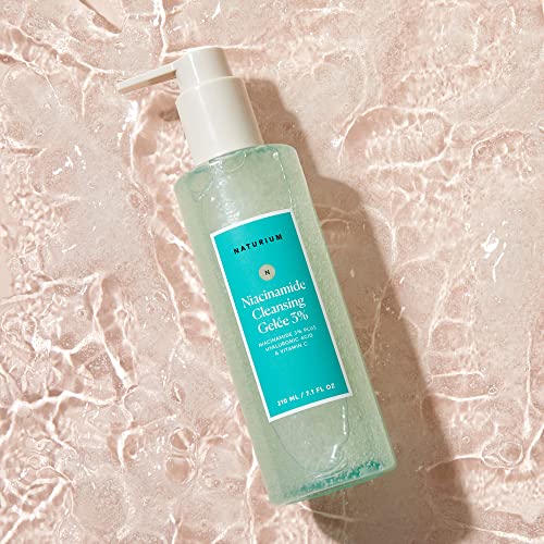 Naturium Niacinamide Cleansing Gelée ingredients highlight with hydration benefits