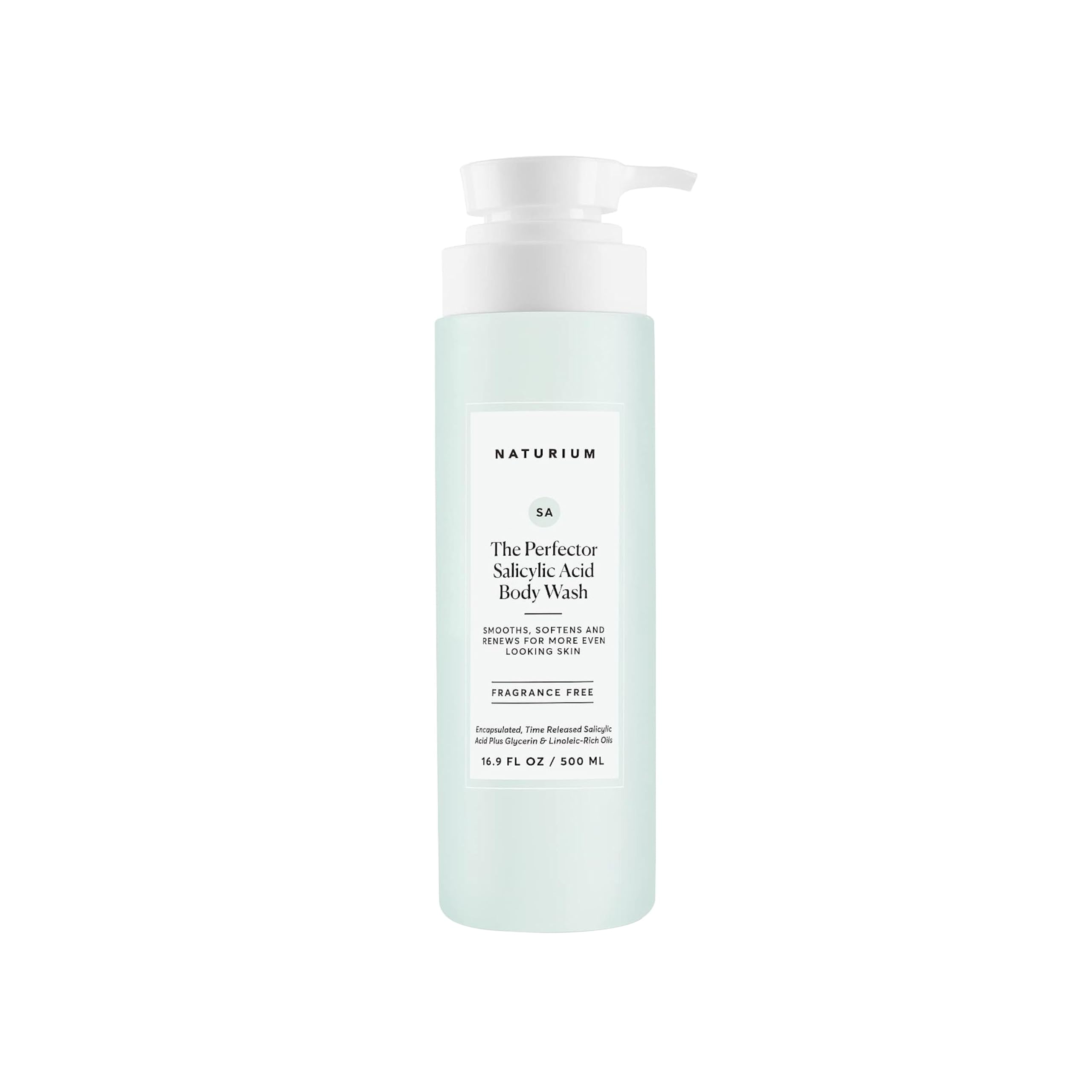 Naturium Perfector body wash bottle for gentle cleansing and pore purification