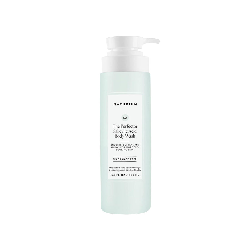 Naturium Perfector body wash bottle for gentle cleansing and pore purification