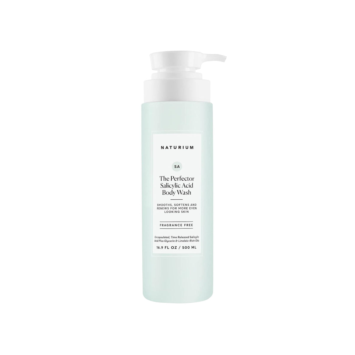Naturium Perfector body wash bottle for gentle cleansing and pore purification