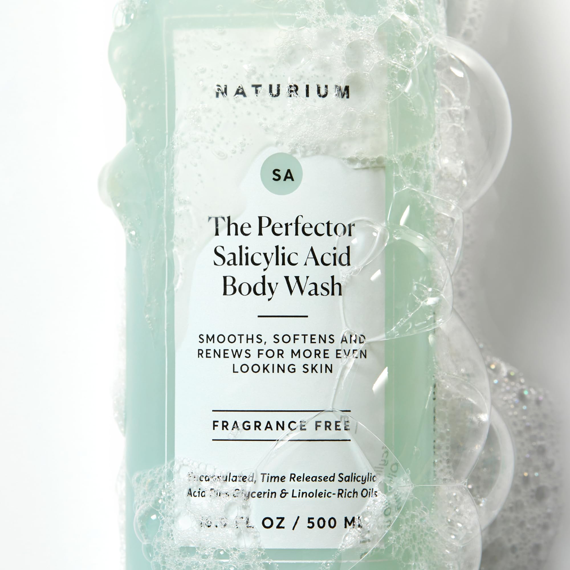 Naturium Perfector body wash USA-made packaging
