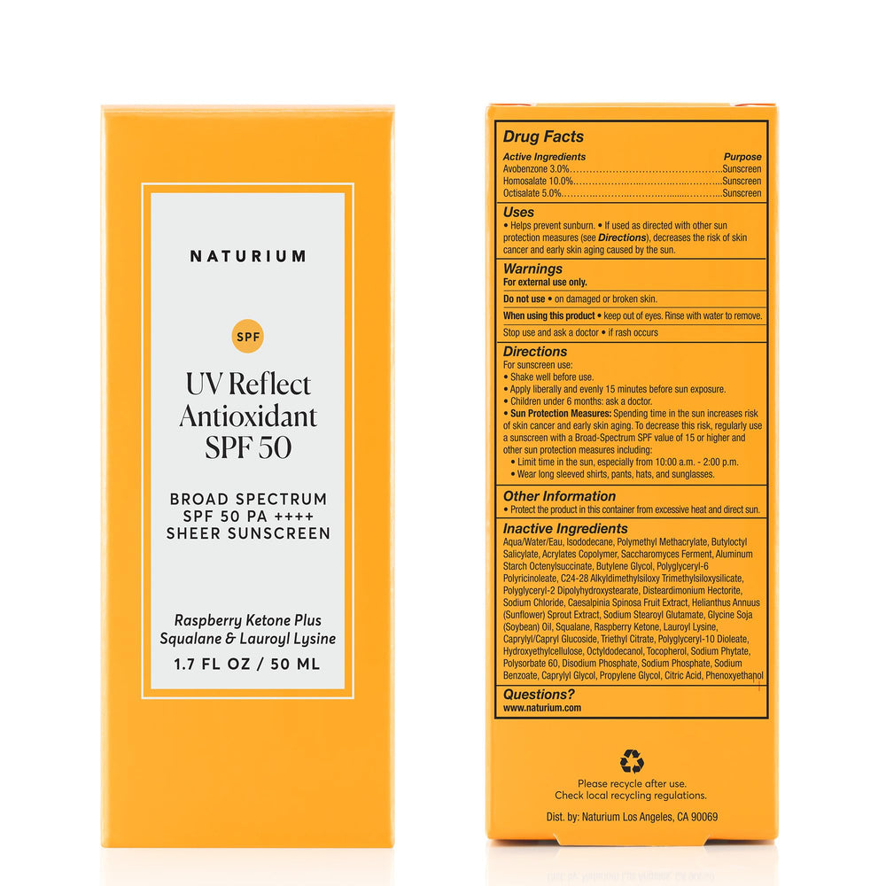 Naturium UV Reflect during water activity shows up to 40 minutes resistance.
