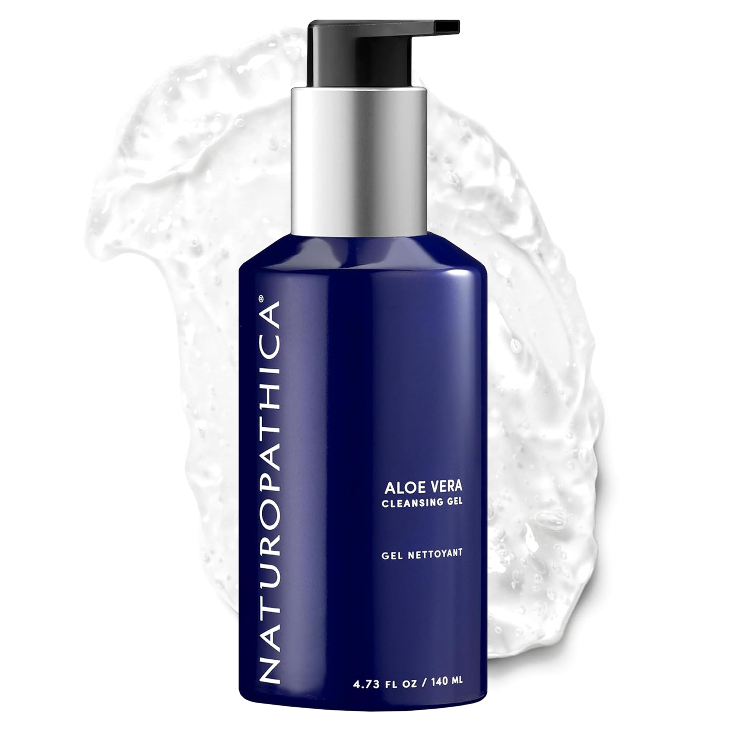 Naturopathica Aloe Vera Cleansing Gel bottle front showing daily hydrating cleanse