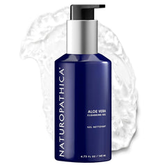 Naturopathica Aloe Vera Cleansing Gel bottle front showing daily hydrating cleanse