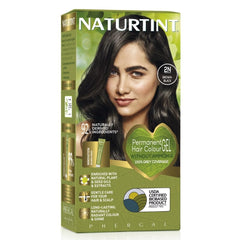Naturtint 2N Brown Black packaging highlights vegan, cruelty-free color for at-home use