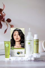 Naturtint 2WN mixing bowl and brush enables precise mess free color application