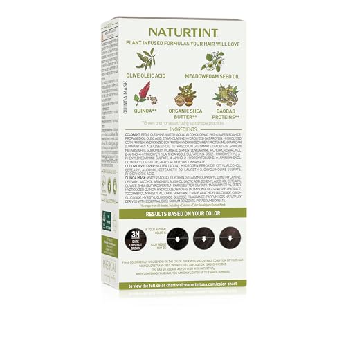 Naturtint 3N features plant-based ingredients for healthier-looking hair color.