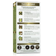Naturtint 5G ingredients highlight plant-based care for healthier-looking hair.