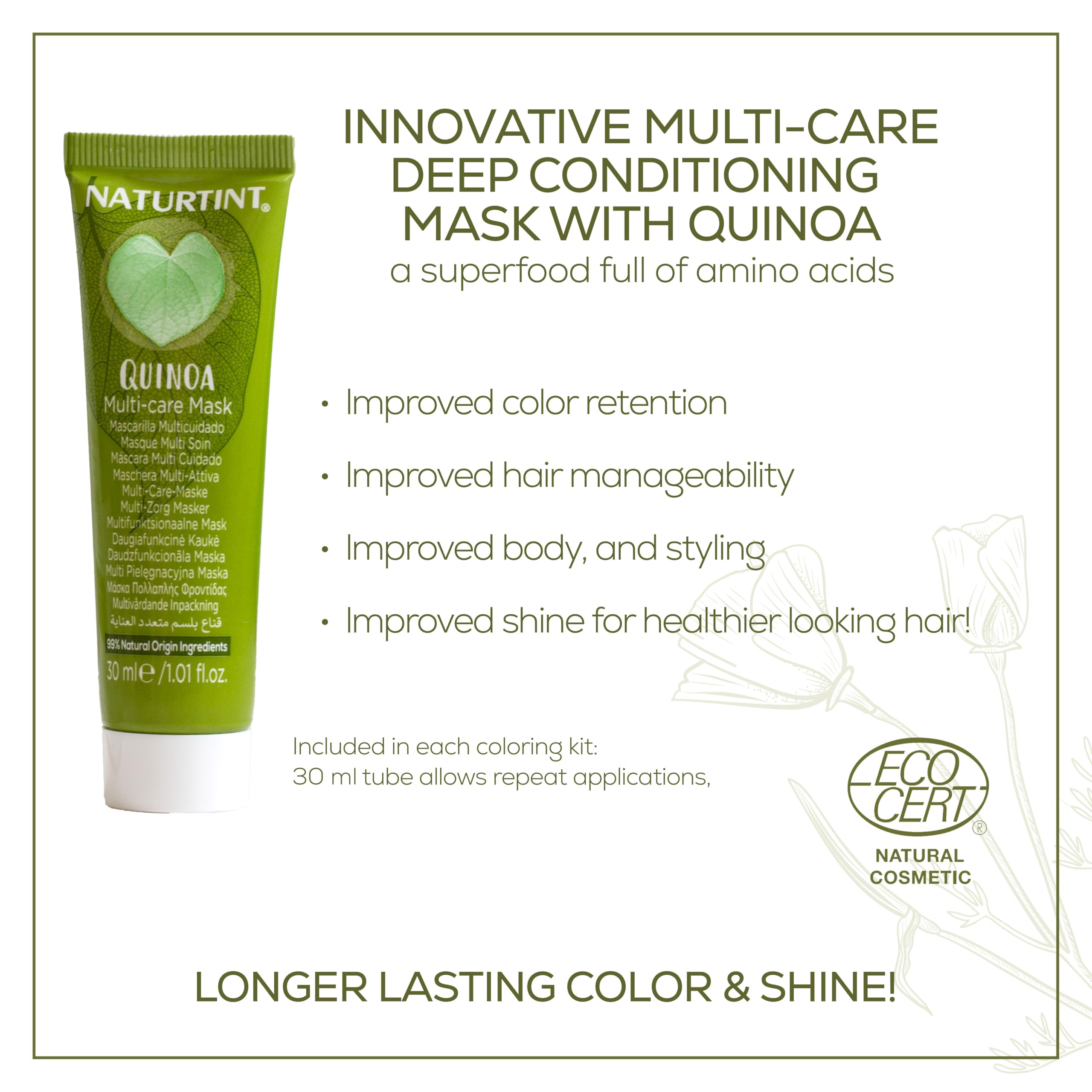 Naturtint 6A Dark Ash Blonde cruelty-free-certifications underline vegan, cruelty-free branding and safety.