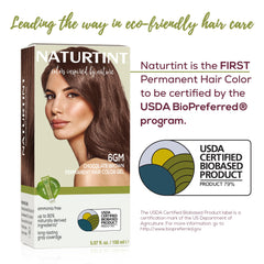 Naturtint 6GM chocolate brown final shade with natural, long-lasting color