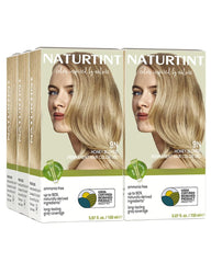 Naturtint 9N Honey Blonde packaging with vegan, cruelty-free branding.