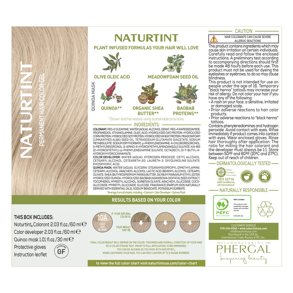 Naturtint cruelty-free vegan logo signals an ethical choice for color lovers