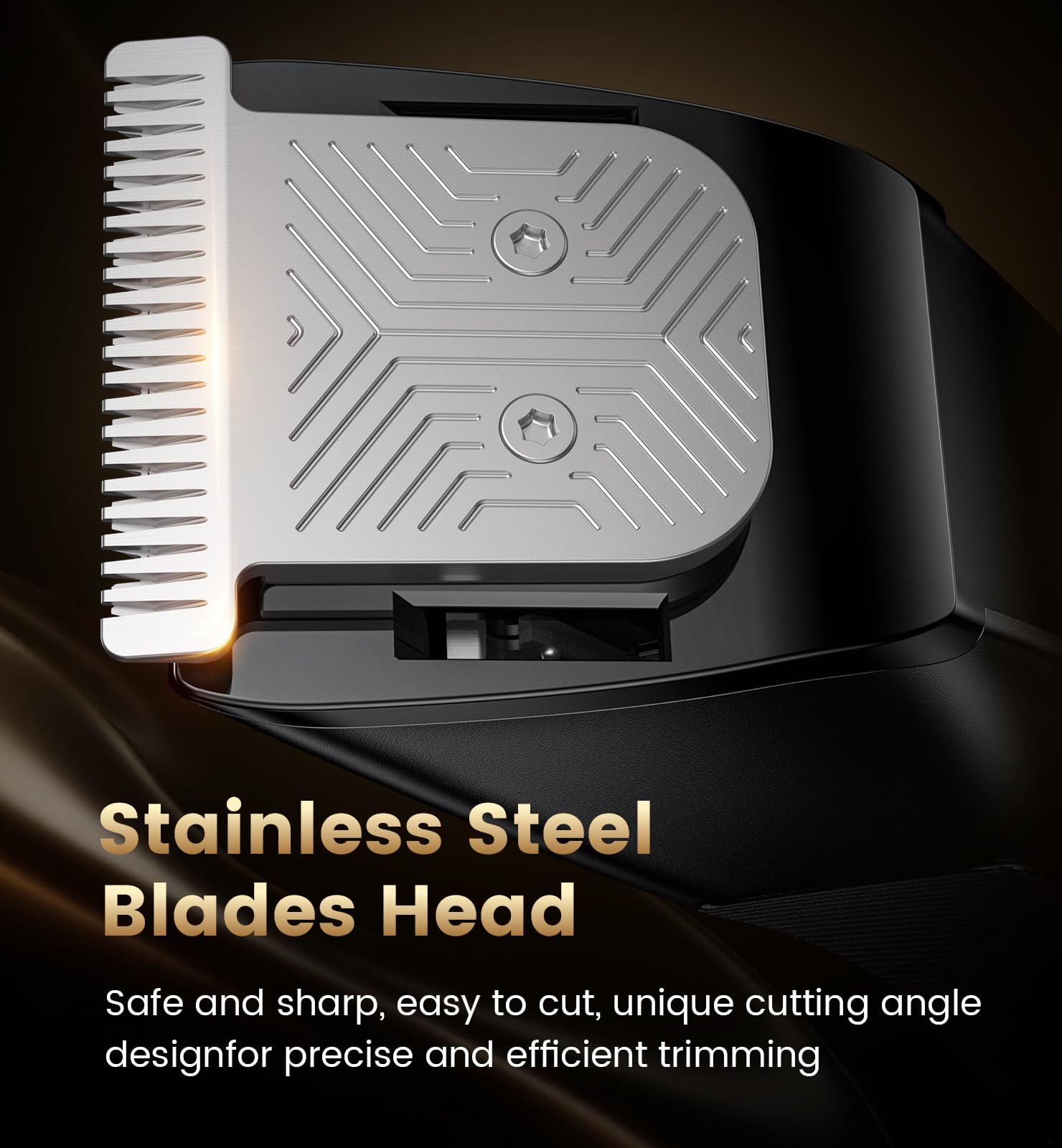 NAUQUOHZ Beard Trimmer 90 minute runtime for extended grooming sessions