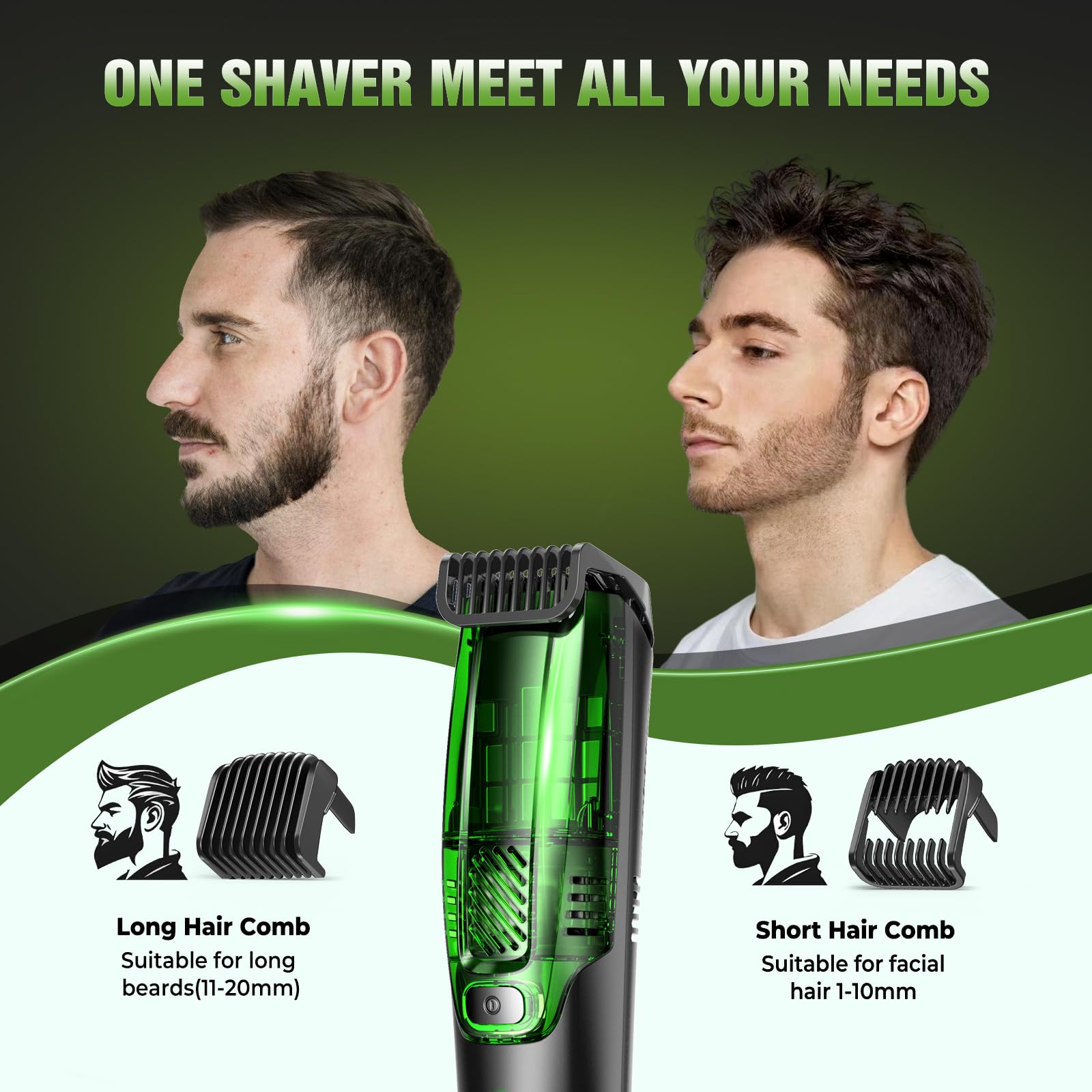 NAUQUOHZ Ergonomic grip provides comfortable, stable handling.