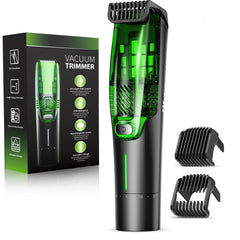 NAUQUOHZ Beard Trimmer with precision dial for 20-length customization.