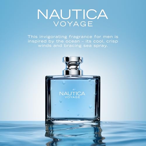 Nautica Voyage musk finish adds warmth and lasting appeal.