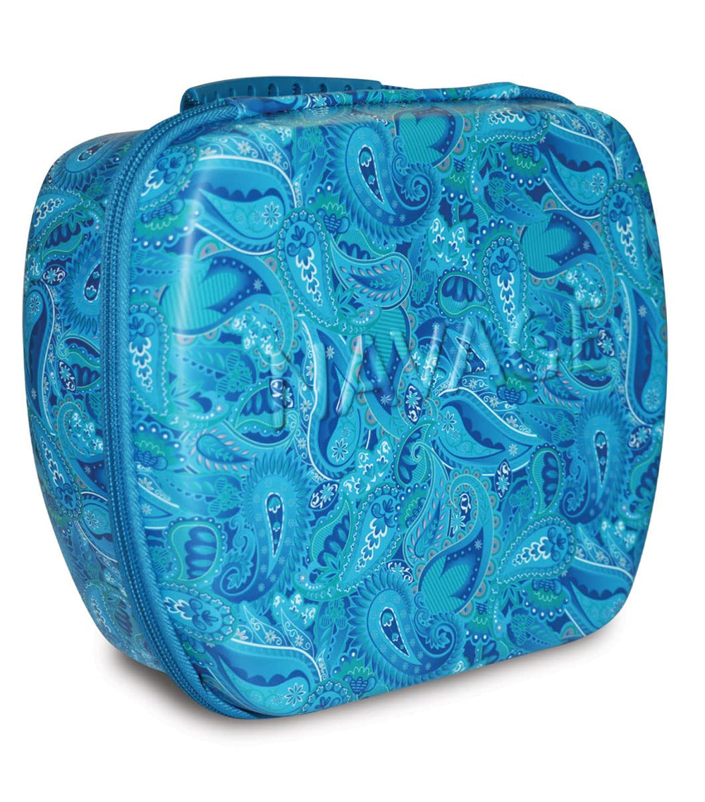 Naväge Paisley travel case front view supports on-the-go nasal care organization