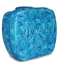 Naväge Paisley travel case front view supports on-the-go nasal care organization