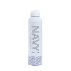 NAVY HAIR CARE Dry Texture Spray bottle shows lightweight volume for fine hair styling