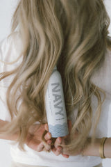 NAVY HAIR CARE Sunflower Seed Oil closeup highlights nourishing ingredient