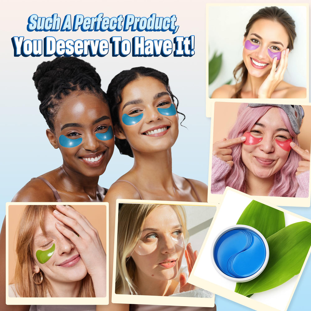 NAZANO under-eye patches hyaluronic acid visual emphasizes deep hydration and plump look.