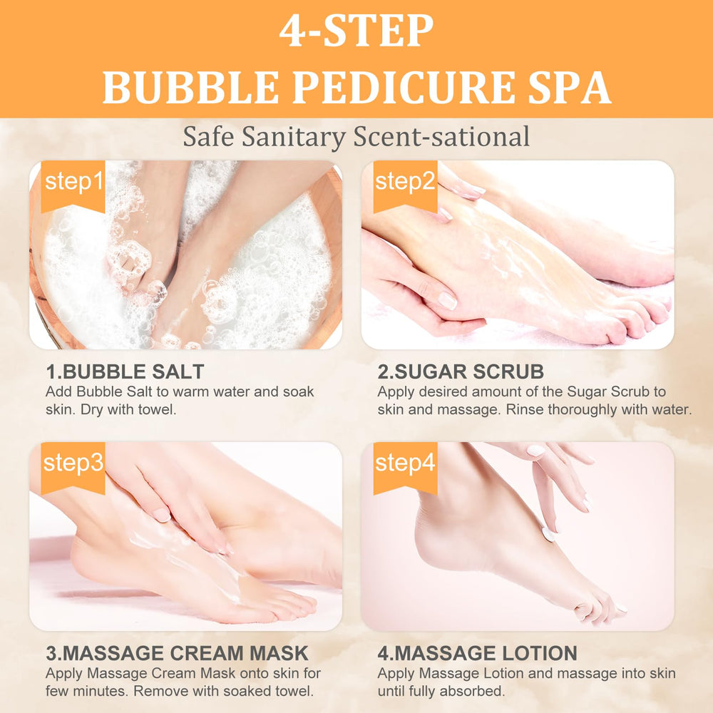 nbc BeautiLab pedicure kit dry-feet scene suggesting relief and comfort