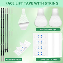 NBF Face Lift Tape easy 30-second application for quick lift