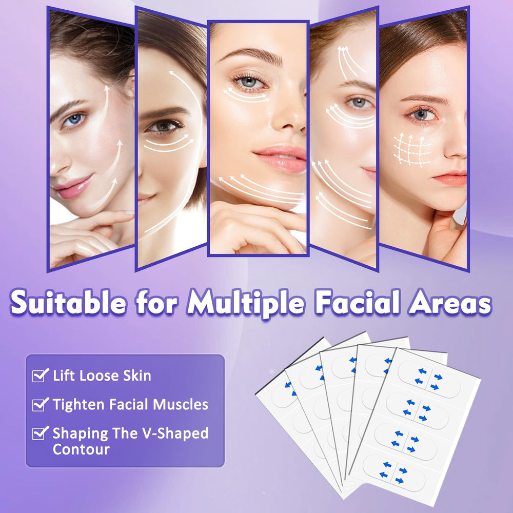 NBF face lift tape easy removal detail, gentle on skin