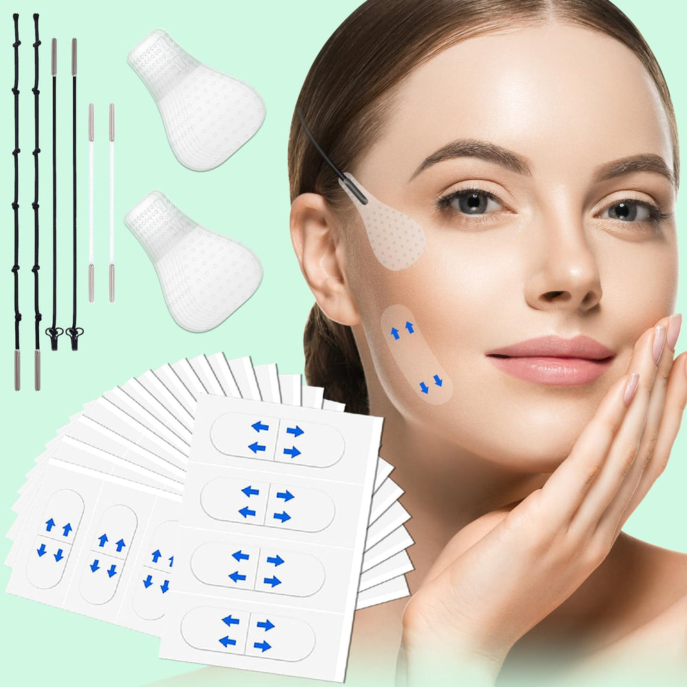 NBF Face Lift Tape invisible under makeup for a seamless look