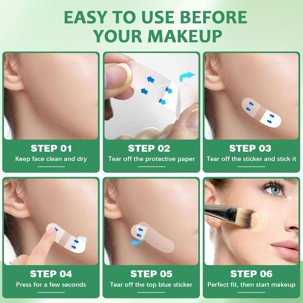NBF Neck and face contour with neck lift tape for cohesive look