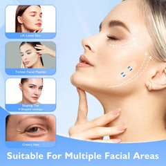 NBF face tape blends with foundation for natural appearance