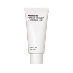 Nécessaire The Body Exfoliator bottle front view, fragrance-free exfoliant for sensitive skin.